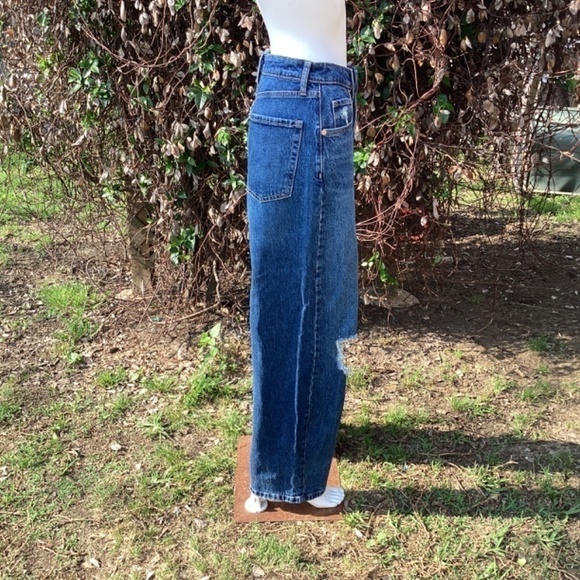NWT Wild Fable Super High Rise Distressed Baggy Slouchy Relaxed Jeans - Picture 3 of 9